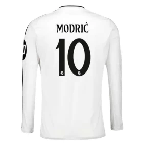 Real Madrid Modrić Hjemmedrakt 2024/2025 Langermet